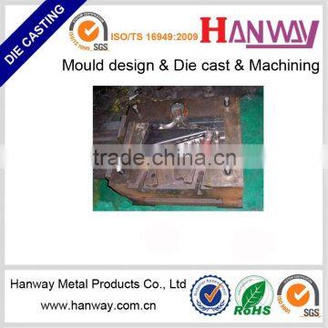 custom aluminum die casting mould with CNC service