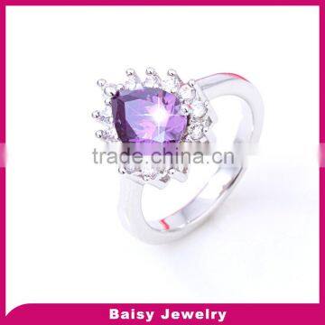 classic best selling wholesale Fashion plain silver ring
