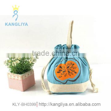 So cute little bag mini drawstring rope bags folk style small blessing package