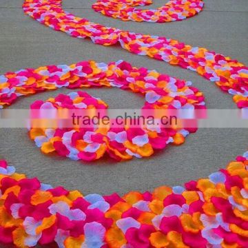 Beautiful Silk Rose Petals Wedding Decoration