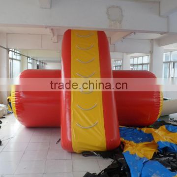 2015 hot new commercial giant inflatable floating water slide water games