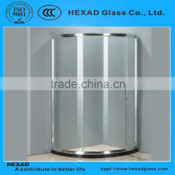 SECTOR Sliding Door Bathroom (1 fixed glass + 2 sliding glass)// PERSONAL CUSTOMIZE//HEXAD GLASS &HEXAD INDUSTRIES