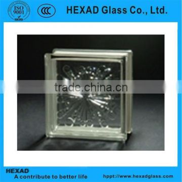 Clear Meteor Glass Block with best quality