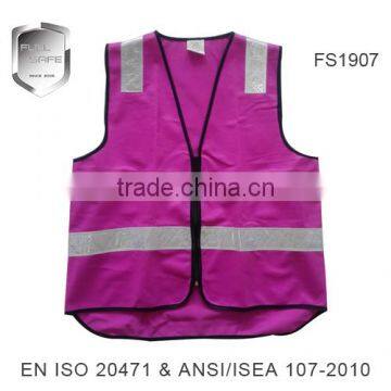 Purple reflective vest FS1907