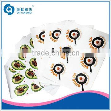 Logo Printed Self Adhesive Paper Die Cut Custom Stickers Sheet photo-3