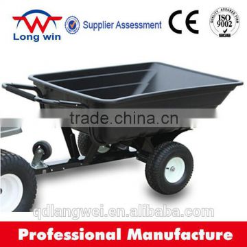 TUV Verified 300KGS Utility Off RoadPlastic ATV Tipping Trailer