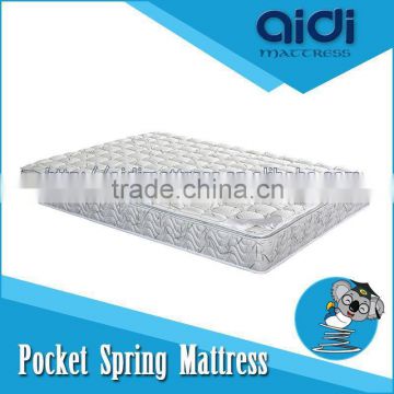 Elegant Design Bamboo Fabric Pocket Spring PU Foam Mattress From China AL-1103