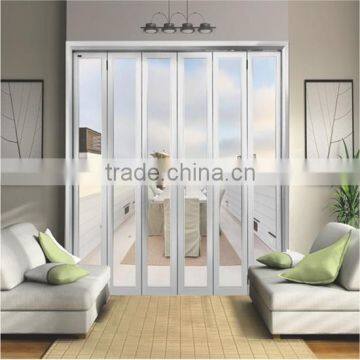 Villa exterior aluminum door double tempered glass bifold door for sale