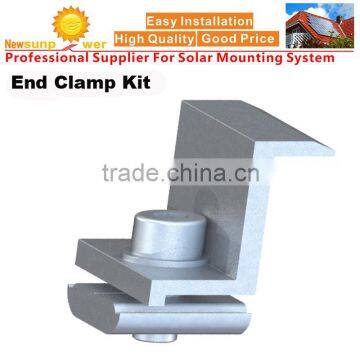 Solar PV Panel Mounting Mid Clamp,End Clamp