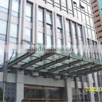 Glass Balcony Awning Canopy YG-C21