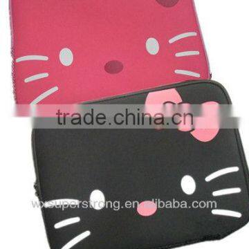 2016 Lastest Style High Quality Neoprene Waterproof Hello kitty case Laptop Bag/Laptop Sleeves,Fit for 7-17"laptop