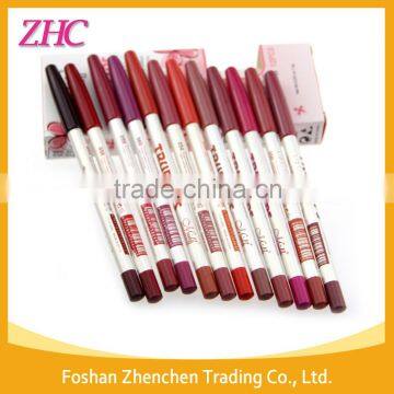 MENOW Makeup Hot Selling Wood Lip Liner Pencil,Turelips Liner Set photo-2