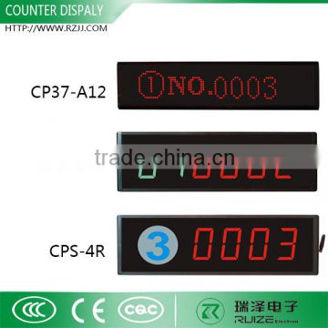 queue management display system/ LED queue display / token display system/number call display system