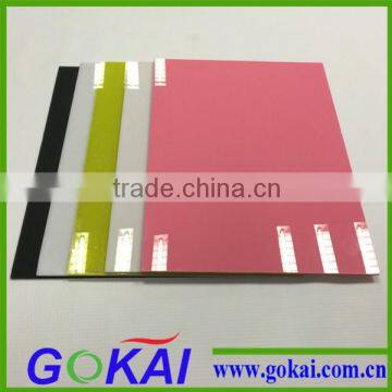 China Clear color pmma acrylic board for sign/print