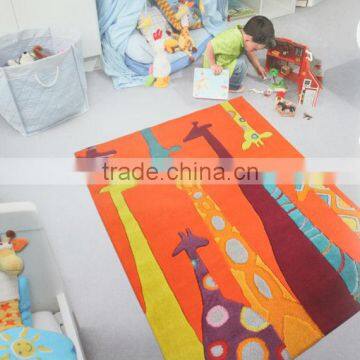 Hot sale kids floor carpet with bright color