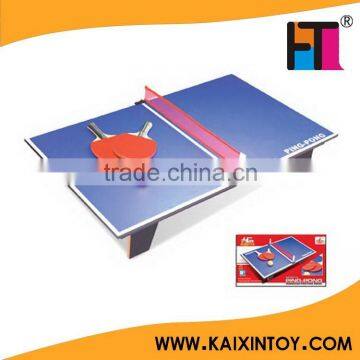 EN71 Approval Kids toys wooden Ping Pong Table sports toys for children for 5 years olds