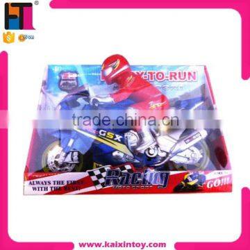 10220454 Funny Kids Friction Toy Motorcycle With Man Carros de Juguete