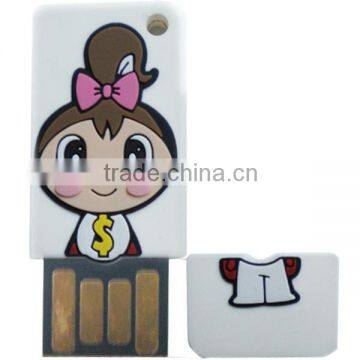 Customized mini waterproof 4GB usb flash drive