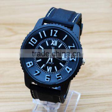 Cool V6 V8 sports perspective blackbody surface silicone watch