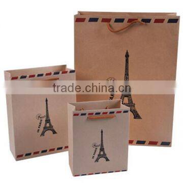 Romantic Effler Tower In Paris Paper Gift Bag