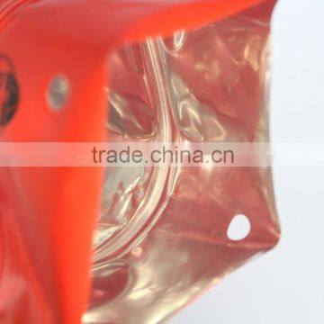 Coffee Herbal Powder Food Packaging Square Bottom Plastic Bag Zip Lock Stand Up Yin Yang Foil Plastic Pouch With Window photo-5