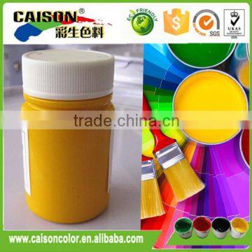 2kg plastic pot of Medium yellow paint colourant for paints