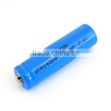 Rechargeable Lithium-ion Battery 14500 3.7V 800mAh for fishing light