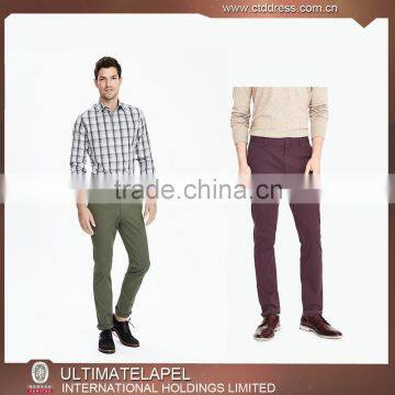 2016 Factory of Men's Cotton Chino Pants