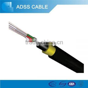 Outdoor self-support optical fiber g655 for telecommunication ADSS fiber optic cable