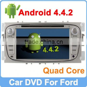 Ownice C200 Quad Core Cortex A9 Pure Android 4.4.2 auto radio for focus Support DVR TPMS