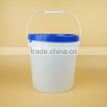 9L Latex Screw Lid Plastic Bucket, Screw Lid Pail With Lock, Plastic Handle Paint Bucket photo-2