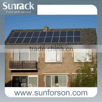 home solar system pv module aluminum support structure