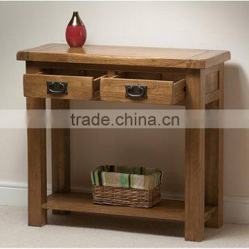 Contemporary antique solid wood Oak sideboard with drawers