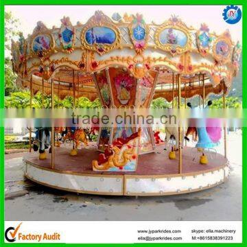 kids ride used carousel horse, indoor carousel for sale