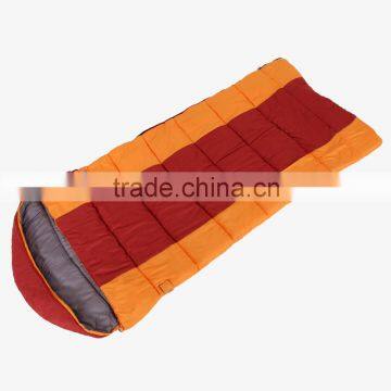 Wholesale Orange Traveler Goose Down Winter Envelope Sleeping Bag