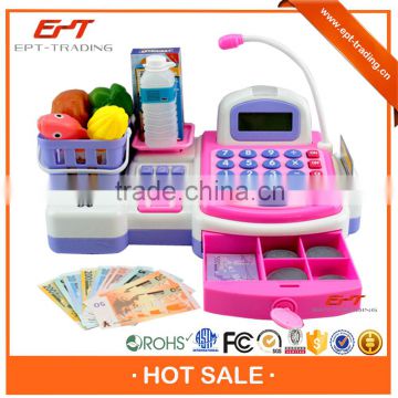 New multi function atm machine toys electric toy cash register