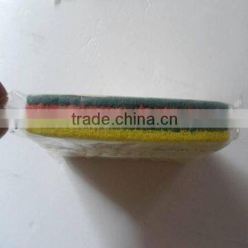 Full Automatic Dishwashing Sponge Scourer Flow Wrapping Machine photo-2