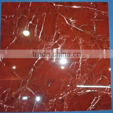 600x600mm red color porcelain polished high glossy floor tile W/A:0.5% grade A