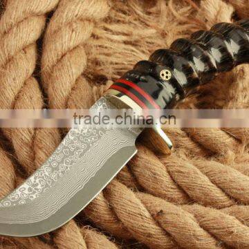 OEM new arrive Damascus straight knife for collection