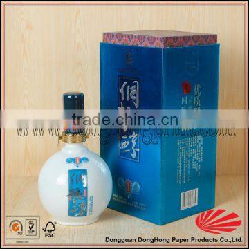 Super Quality Cardbaord Paper White Spirit Packaging Box photo-3