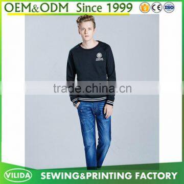 Comfortable cotton custom hoodies men hot sale fashion mans pullover sweatshirts