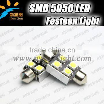 Car festoon dome light reading lamp Canbus led interior light 36mm auto led festoon light for all cars