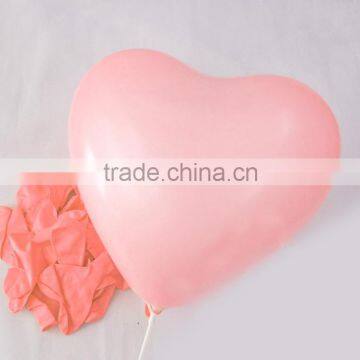 popular!!love heart shape latex wedding balloons