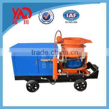 HSP-5 Wet Construction Shotcrete Machine With Anti-explosion Motor abd wheels
