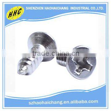 China OEM high precision phillips stainless steel zinc plated screw