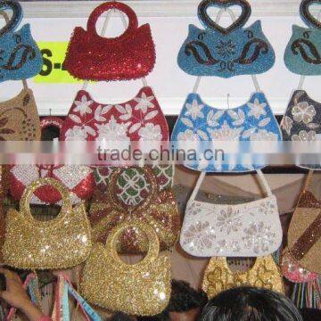 Beaded Embroidered Ladies Handbags ,Fashion Handbags