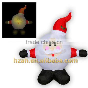 Lovely Inflatable Santa Claus Snow Ball for Christmas Decoration