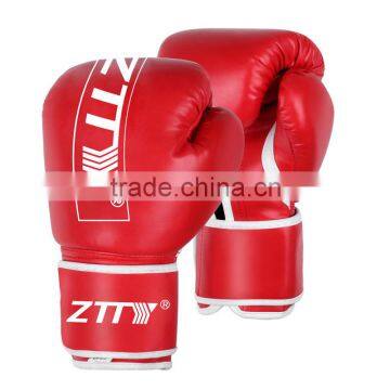 Cheap PU Leather Boxing Training Gloves 6 8 10 oz Sparring Fighting photo-3