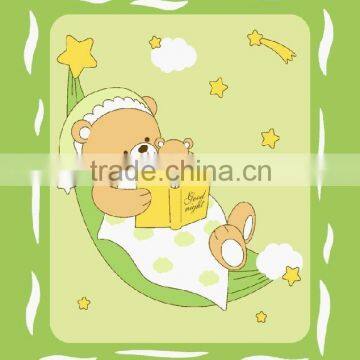 Knitted Plush Baby Cuddly Raschel Mink Blankets Made in China photo-4