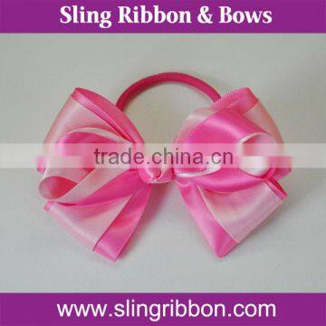 2014 Handmade Hot Sale Solid Color Satin Ribbon Bow Tie